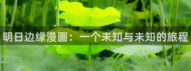 漫画喵趣漫画：明日边缘漫画：一个未知与未知的旅程